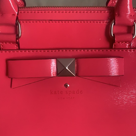 Kate Spade patent leather pink bag - Picture 2 of 4